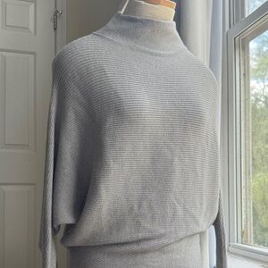 Philosophy Light Gray Turtleneck Sweater